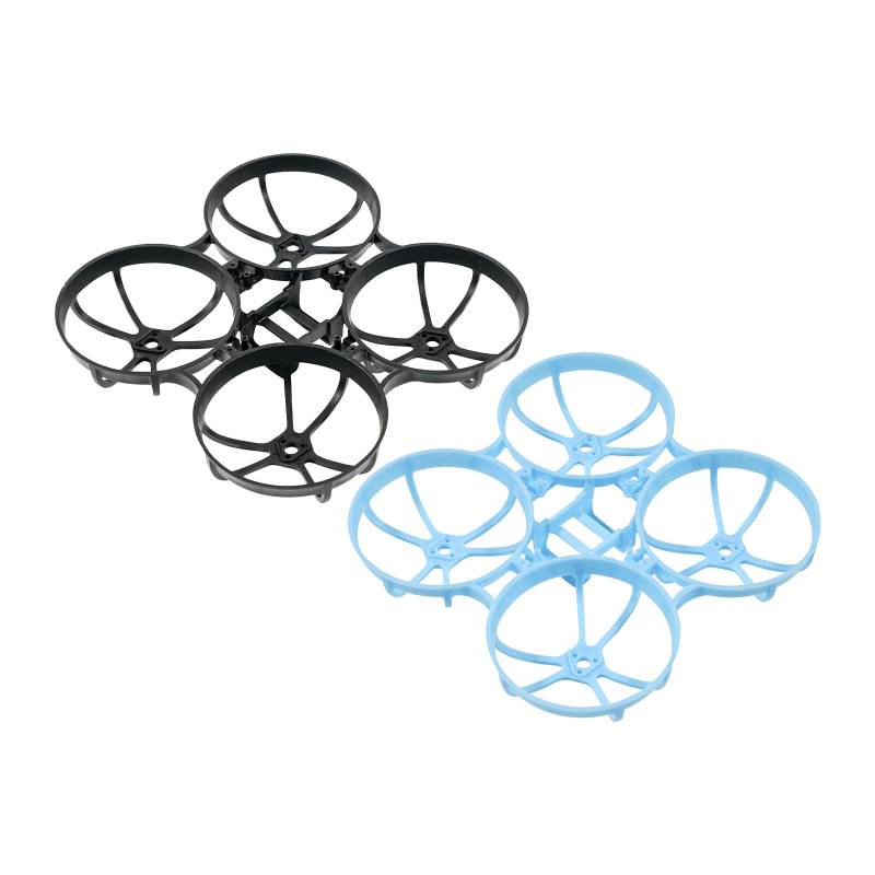 BETAFPV 2pcs Meteor75 Pro Brushless Whoop Frame | Triangle Bilateral Stretch Structure Motor Holder Hole | Larger Lipo Battery Slot for 45mm Propellers 550mAh 1S Lipo 0802SE 1102 Series Motors von BETAFPV