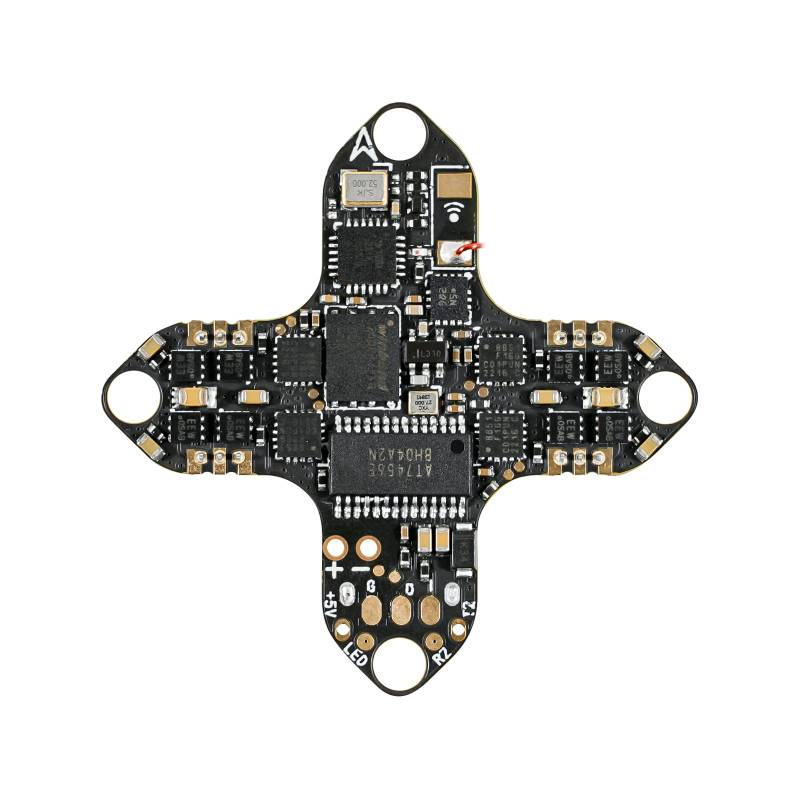 BETAFPV F4 1S 5A AIO Brushless Flight Controller with Serial ELRS Receiver, 8MB Blackbox, Support Flash via WIFI, with Motor Pin/BT2.0 Cable Connector for 65/75mm 1S Micro FPV Whoop Drone Quadcopter von BETAFPV