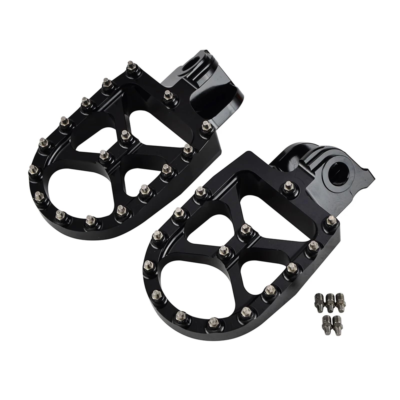 BEUAOCK Kompatibel mit 690 SMC R 690 950 1050 1090 1190 1290 Enduro SMR SMC Supermoto Super Adventure R S T Fußrasten Pegs Fußstütze Pedal (schwarz) von BEUAOCK