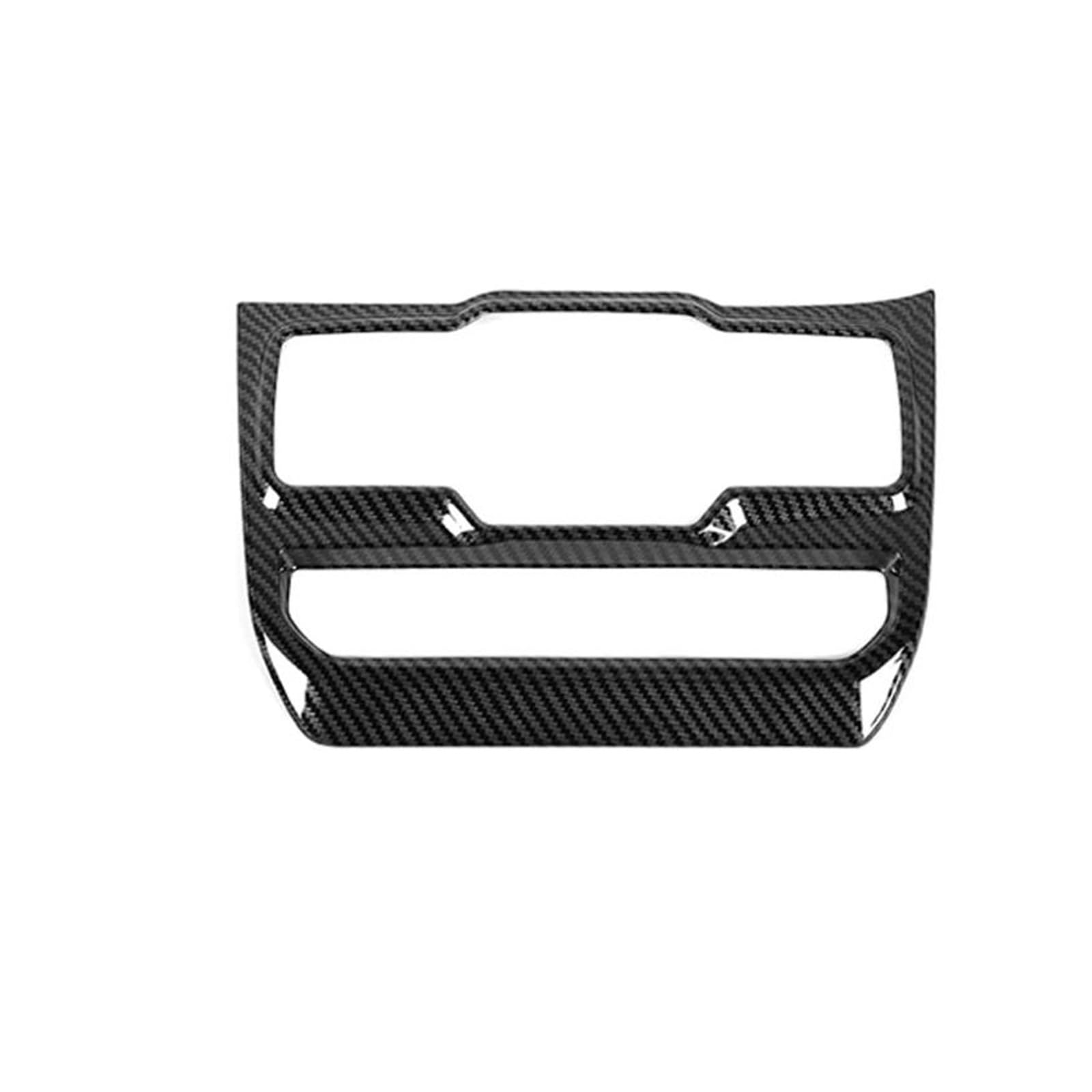 Innenzierleiste Carbon Fiber Fenster Control Panel Trim Abdeckung Innen Dekoration Zubehör Für Jeep Für Wrangler JL JLU 2018 2019-2023 Für Gladiator JT Auto Innen Zubehör (Farbe : Black Carbon Fibe von BEUTEE