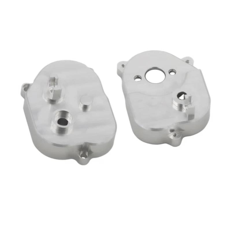 BEWAQO RC Autozubehör Für MN82 Für MN78 Metall Übertragung Shell Getriebe Gehäuse Mit Metall Getriebe 1/12 RC Auto Getriebe Upgrade Ersatzteile(White) von BEWAQO