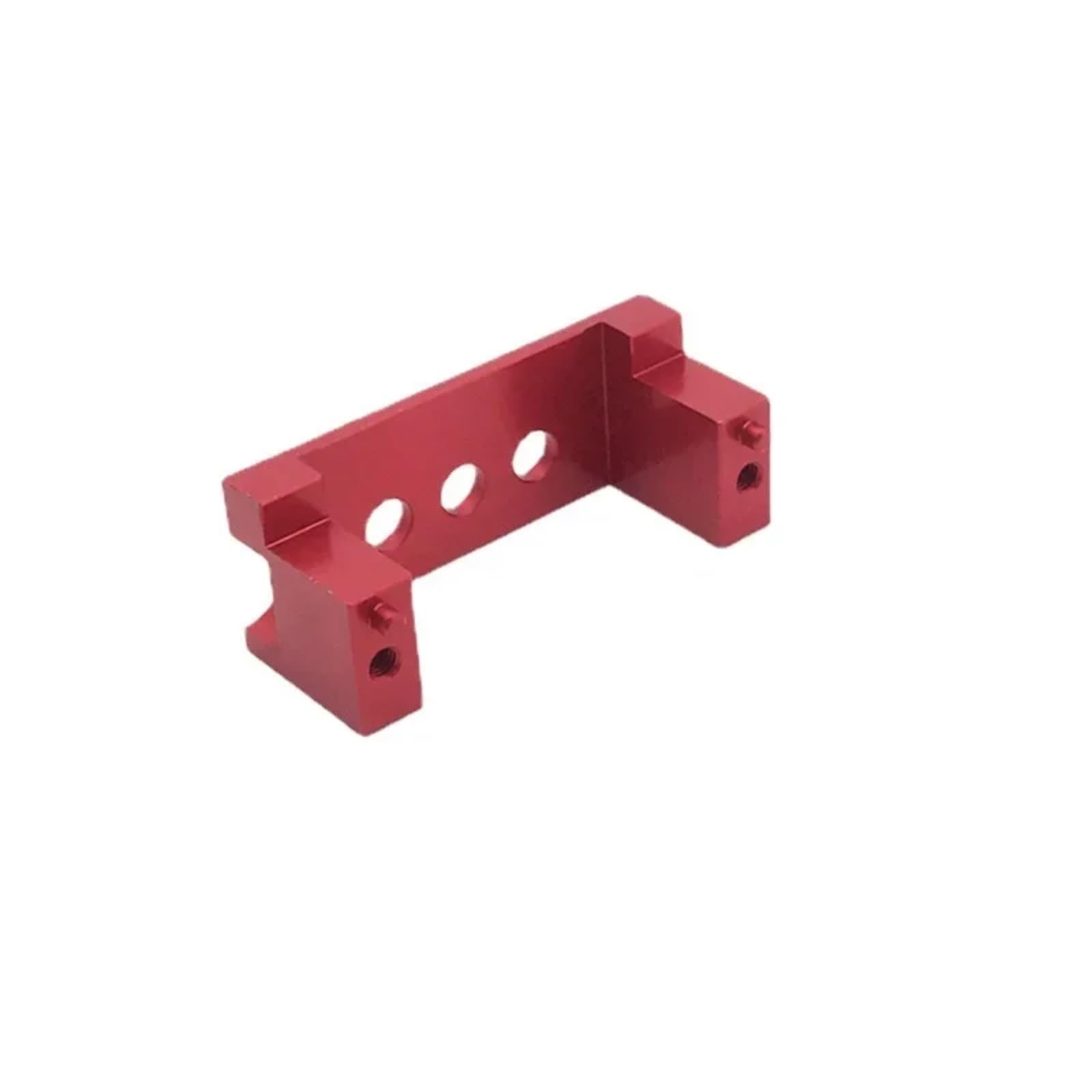 BEWAQO RC Autozubehör Für Wltoys 144001 124019 124018 1/14 1/12 Fernbedienung Auto Aluminium Legierung Servo Halterung Upgrades Teile Zubehör(Red) von BEWAQO