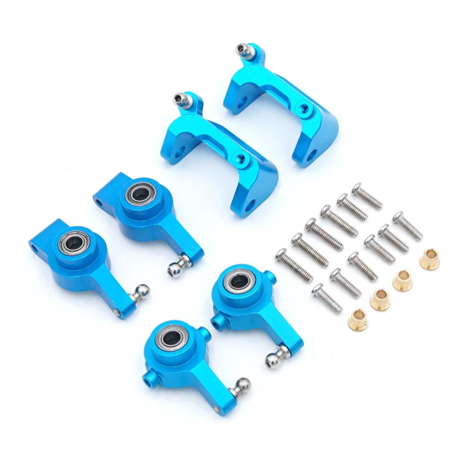 RC Autozubehör Für Wltoys A959 A949 A969 A979 K929 1/18 RC Auto Upgrade Teile Vorne Hinten Lenkung Hub Basis C Träger Upgrade Kit von BEWAQO