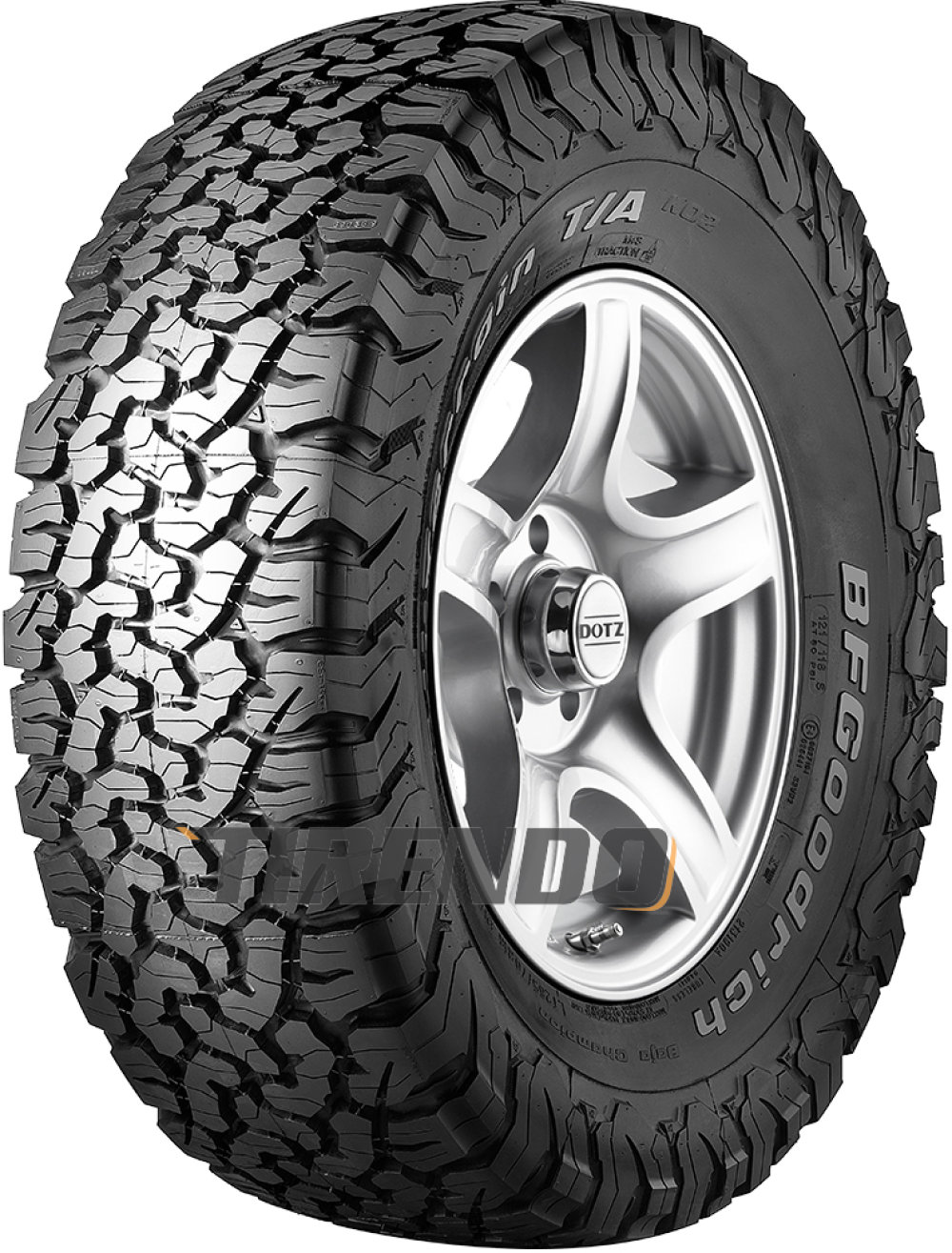 BF Goodrich All-Terrain T/A KO2 ( LT225/70 R16 102/99R 6PR RWL ) von BF Goodrich