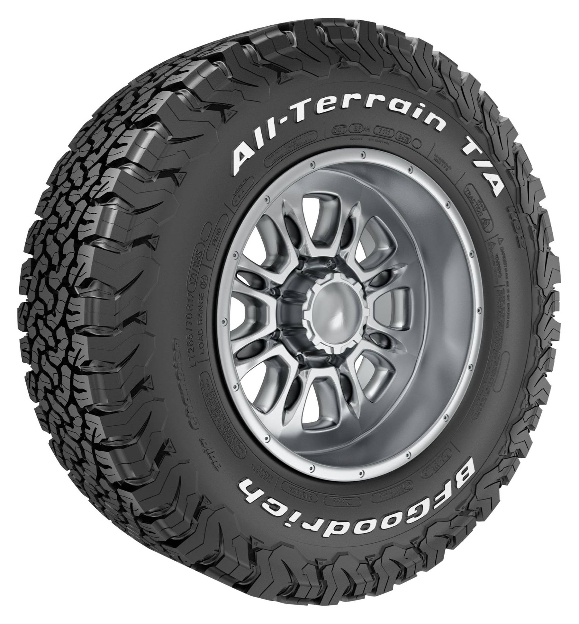 BF Goodrich All Terrain T/A KO2 M+S - 245/70R16 113S - Ganzjahresreifen von BFGoodrich