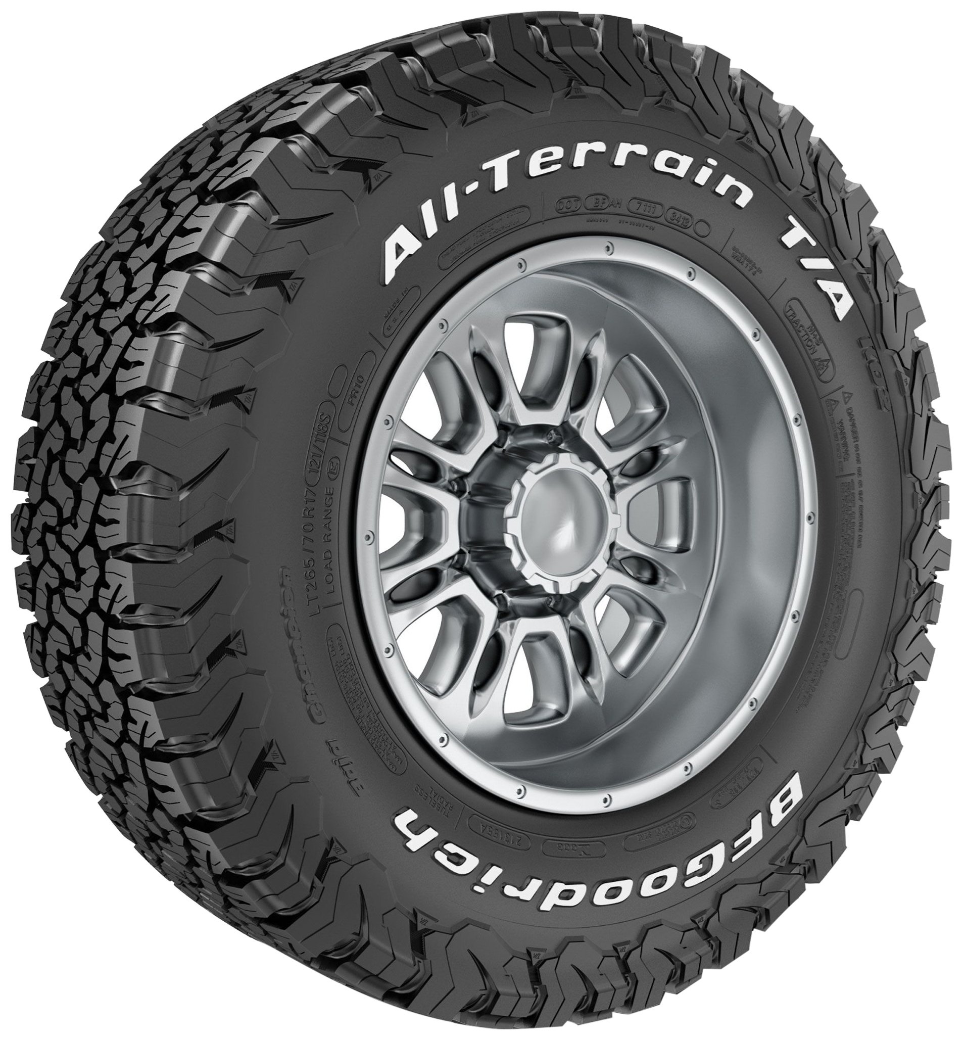 BF Goodrich All Terrain T/A KO2 M+S - 225/75R16 115S - Ganzjahresreifen von BFGoodrich