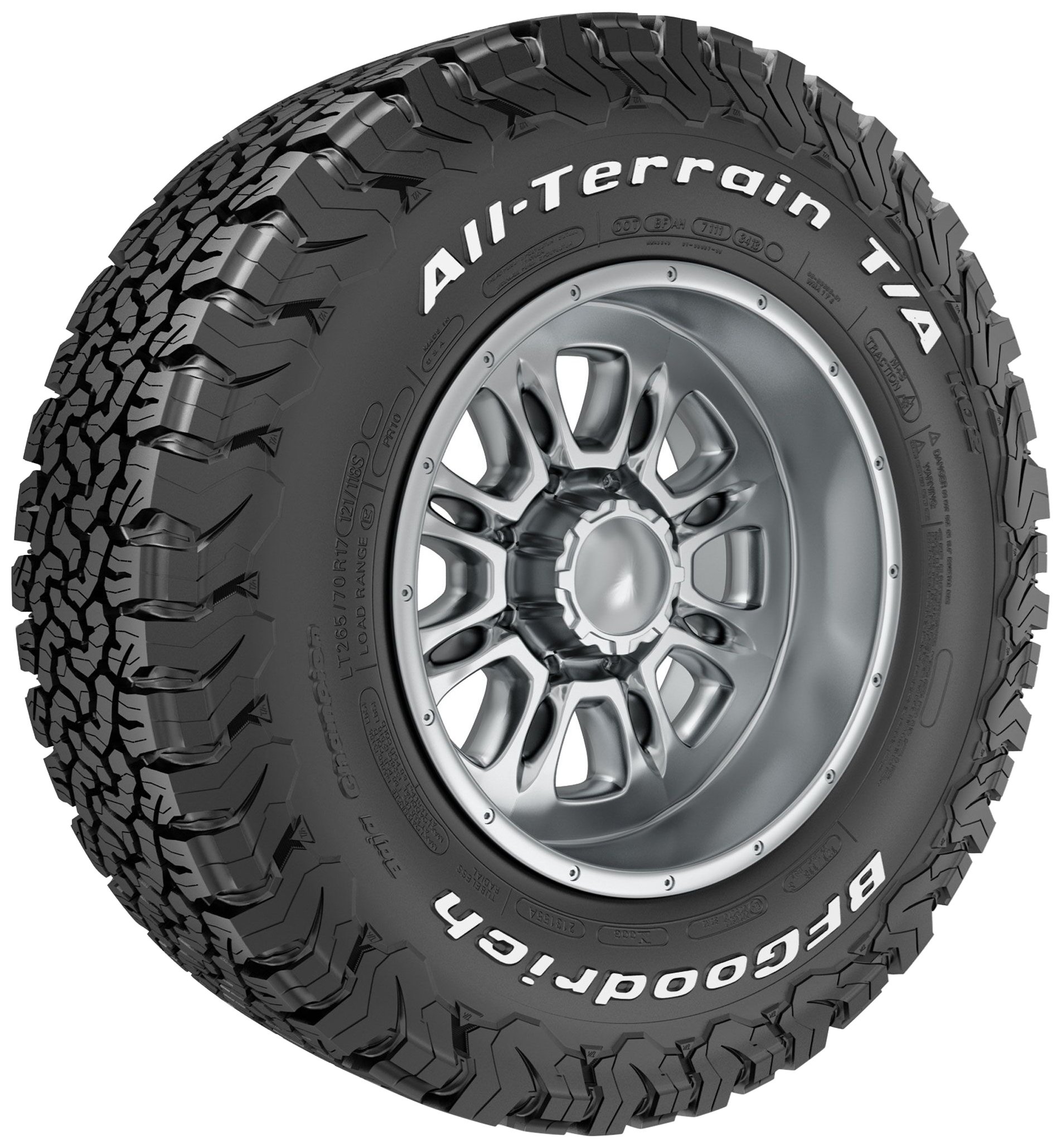 BF Goodrich All Terrain T/A KO2 M+S - 245/65R17 111S - Ganzjahresreifen von BFGoodrich