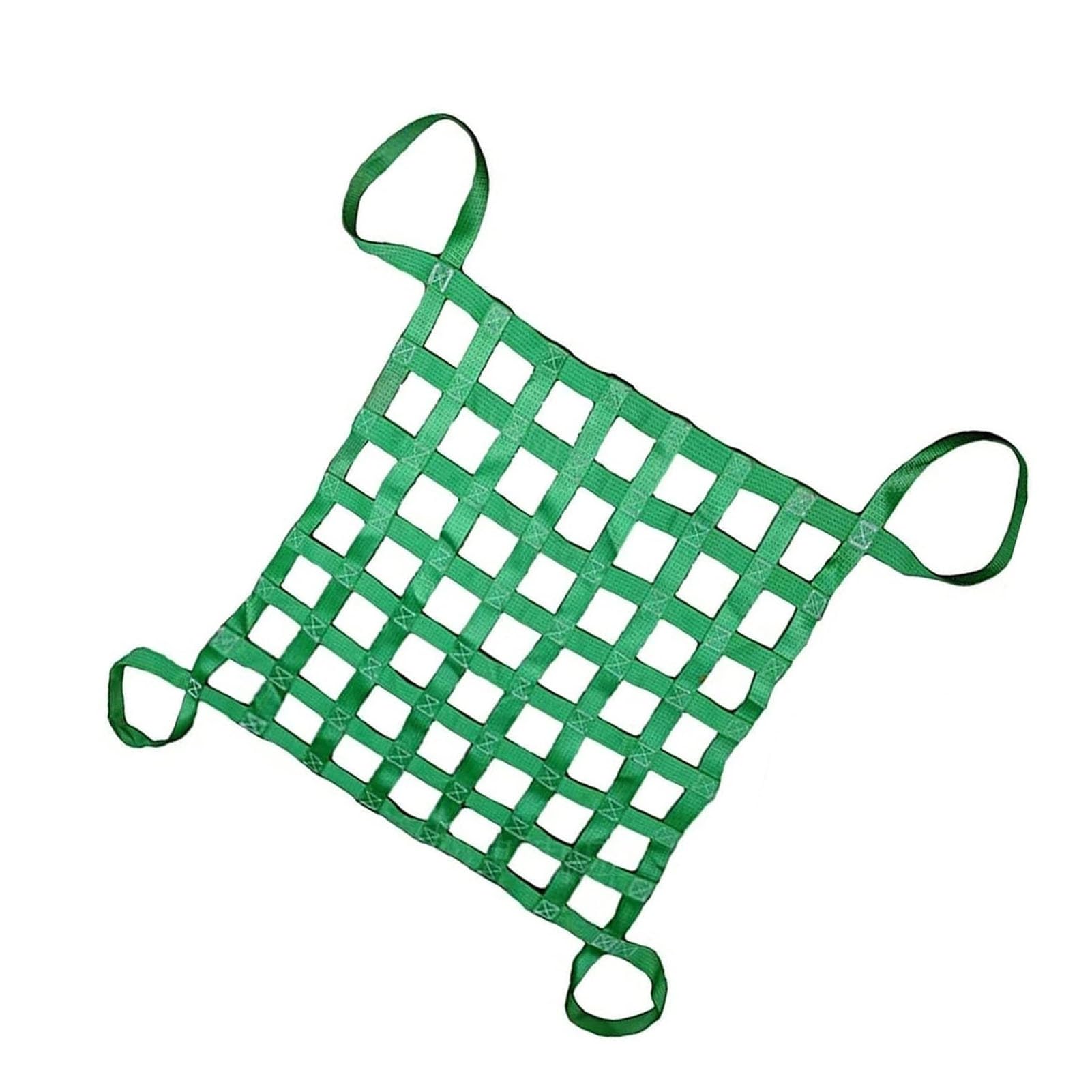 Fracht Heben Netze, Flaches Zurrnetz for Kisten und Paletten, Gurtbandnetz, Ladungssicherungsnetz, verstellbare Ladungsnetzgurte, stark belastbares Hebenetz(1 X 1M/Mesh 10cm/Load 1t) von BFVAKBKYT