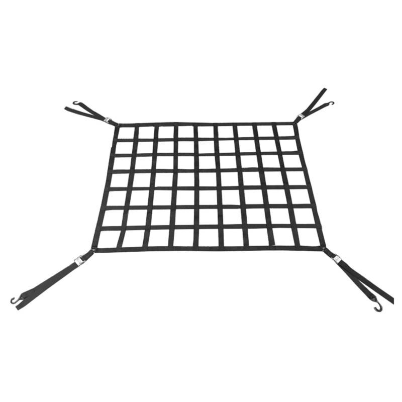 Fracht Heben Netze, Polyester-Gurtbandnetz, Ladungssicherungsnetz, Konstruktion, Abschleppen, Heben(1 X 1M/Mesh 10cm/Load 500kg) von BFVAKBKYT