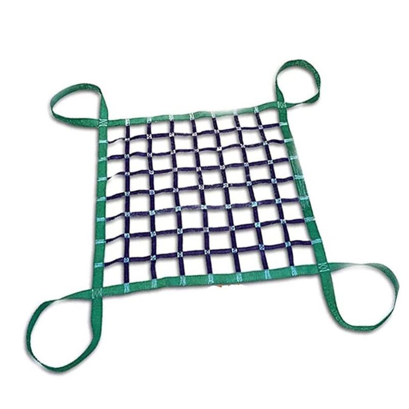 Fracht Heben Netze, Zurrnetz for Kisten und Paletten – flaches Hebenetz aus Polyester, Traglast 0,3–3,5 Tonnen(1 X 1M/Mesh 10cm/Load 1t) von BFVAKBKYT