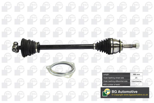 Antriebswelle Vorderachse links BGA DS7360L von BGA