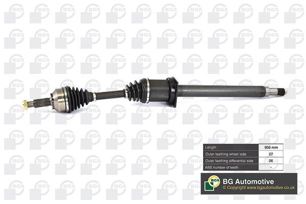 Antriebswelle Vorderachse rechts BGA DS3300R von BGA