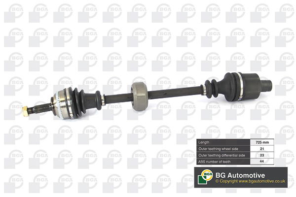 Antriebswelle Vorderachse rechts BGA DS7300RA von BGA