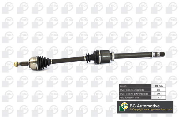 Antriebswelle Vorderachse rechts BGA DS7331RA von BGA