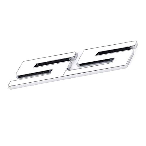 BGAGNVNLPT Autoaufkleber for die Motorhaube, Kühlergrill, Emblem, Kühlergrill, Abzeichen for Chevrolet SS Sport Cruze Camaro Captiva Aveo Lacetti, Aufkleber for den hinteren Kofferraum Abzeichen Logo von BGAGNVNLPT