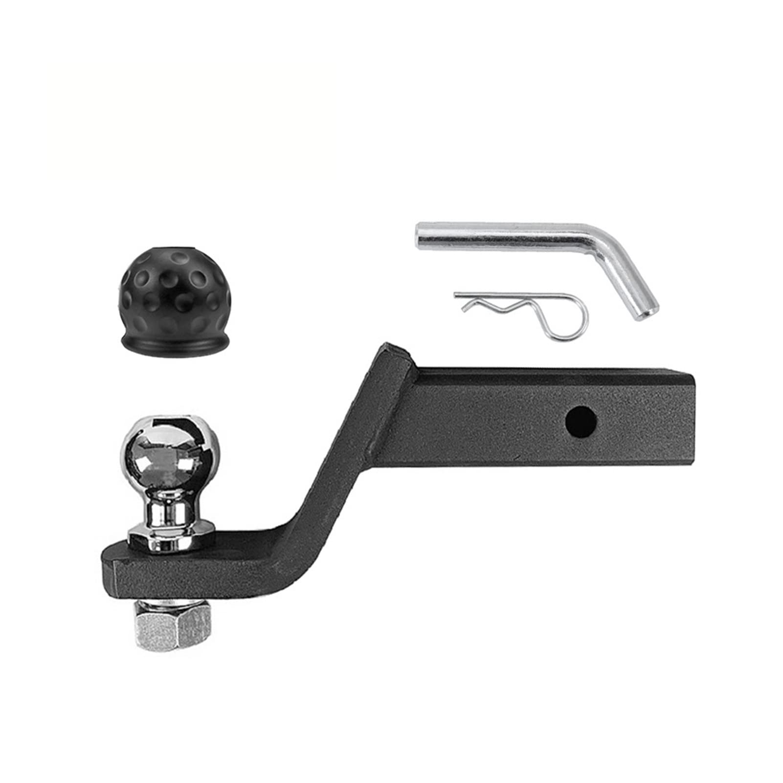 50. X 50mm. Fester Anhänger Pinth Hook Tow Bar 4 Zoll Hitch Ball Mount 350 0kgs Rv. Teile Auto Camper Zubehör Caravan Bauteile Anhängerwerkzeuge(2 Inch Ball) von BGAZA