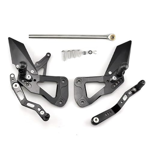 Fußrasten Vorne Pedale Hinten Sets Erhöhen Pedal Einstellbare Fußrastenanlage Fußrasten Schalthebel Bremse Für SU&ZUKI GSX-R1000 17-21 GSXR GSX-R 1000 von BGDCVS