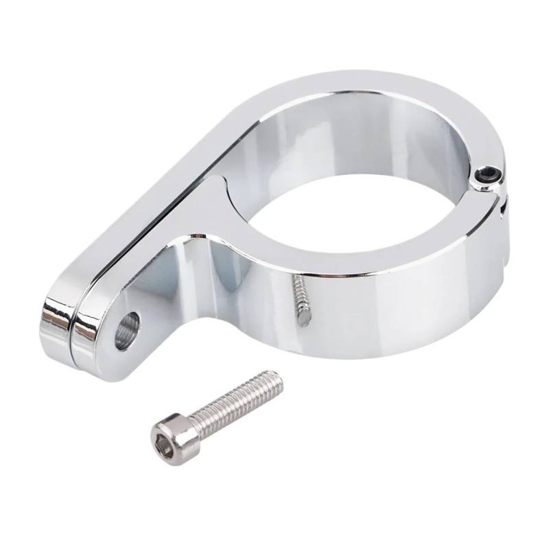 Lenker Riser Klemme 32mm/1,25 Zoll Motorrad Lenker Halterungen Clamp Uhr Halterung Universal Für Dyna Softail Super Glide FXD FLHR von BGDCVS