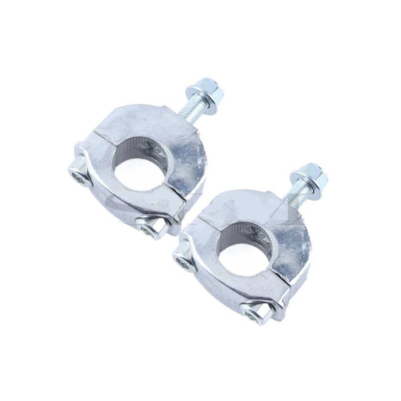 Lenker Riser Klemme 7/8'' 22mm Lenker Bar Riser Halterung Clamp Taper Für 2 Hub 47cc 49cc Mini Moto Dirt Bike Motorrad von BGDCVS