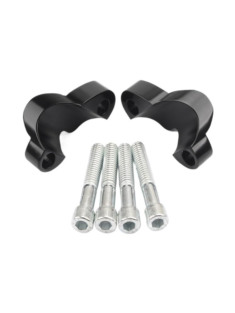 Lenker Riser Klemme Motorrad Lenker Riser Spacer Kit 1 "Bar Heighten Block Verlängerung Für Sportster XL1200X XL1200XS Forty-Eight 2010-2023 von BGDCVS