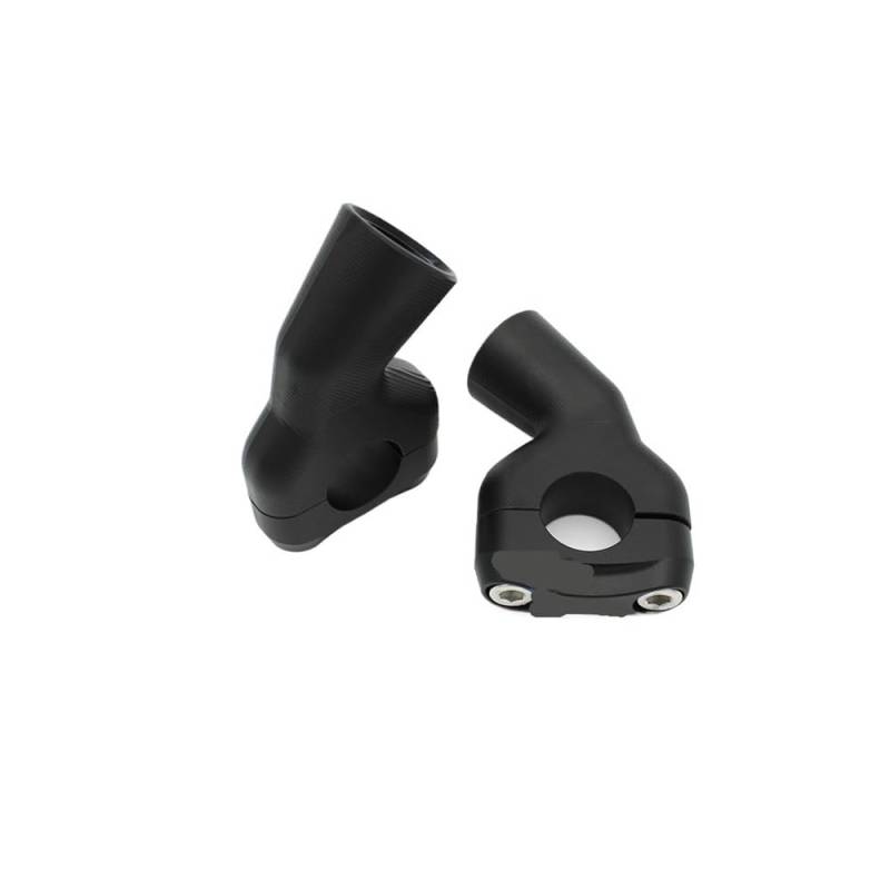 Lenker Riser Klemme Motorradzubehör Lenker-Riser-Klemmen-Adapter für Tr&iumph Bobber T100 T120 Speed ​​Twin Schwarz von BGDCVS