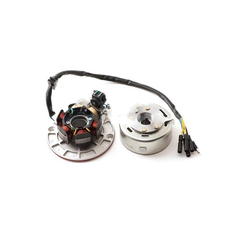 Magneto Statorspule 12V AC Zündung Magneto Stator Schwungrad Kit Für Yx Ying Xiang 140cc 150cc 160cc Motorrad Pit Dirt Bike ATV GO Kart Spule von BGDCVS