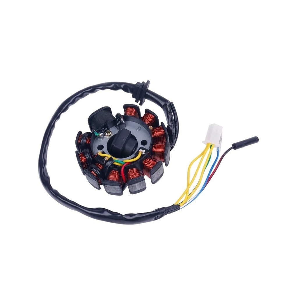 Magneto Statorspule Glixal GY6 125cc 150cc 11 Spulen Magneto Lichtmaschine Stator Für Roller Moped ATV Quads 152QMI 157QMJ Motor (4+2) von BGDCVS