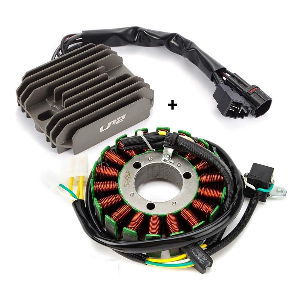 Magneto Statorspule Motorrad Stator Spule + Spannungsregler Gleichrichter Für SU&ZUKI SV650 SV 650 2003-2012 DL650 V Strom Für V-Strom 2004-2012 2011 von BGDCVS