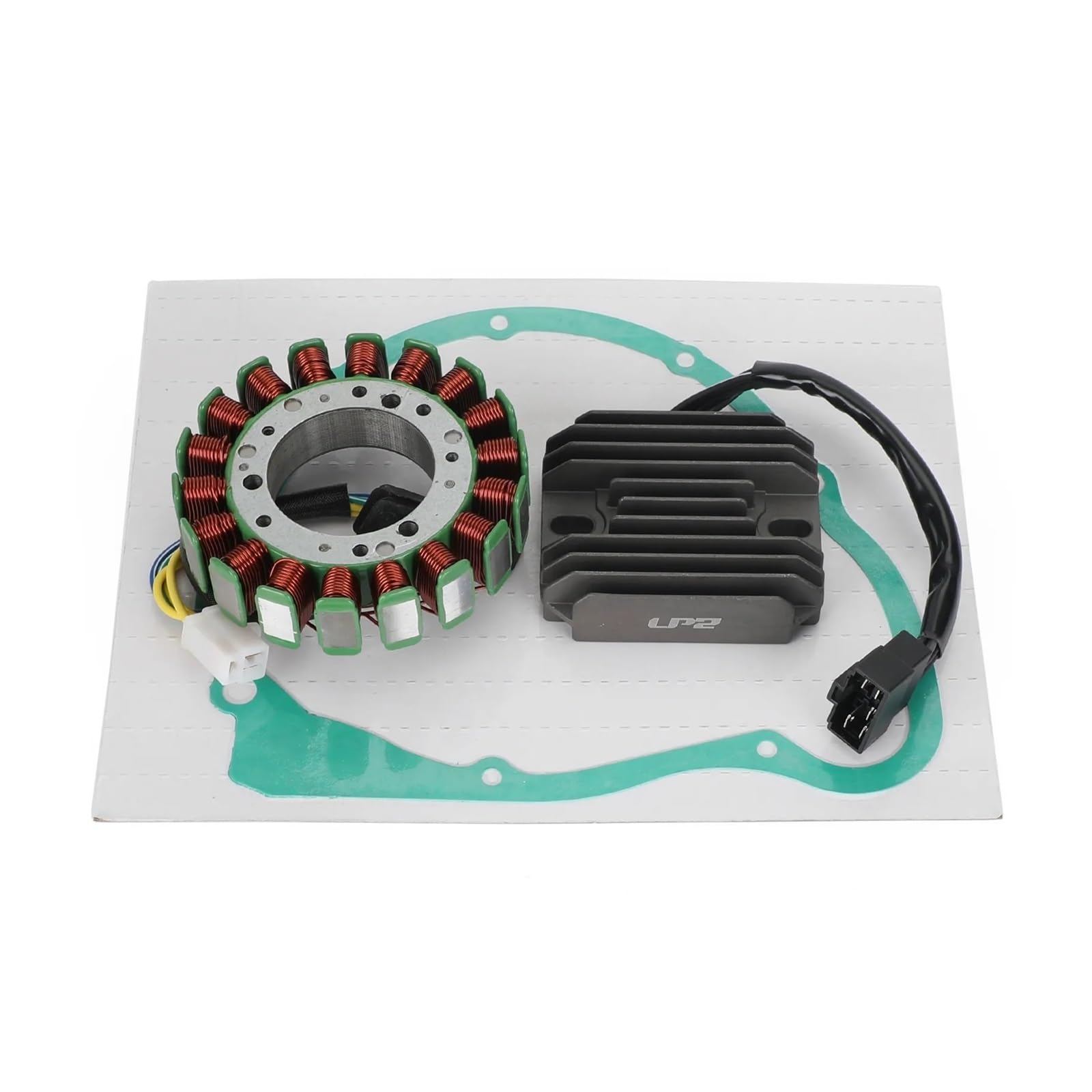 Magneto Statorspule Regler Magneto Stator Spule Dichtungssatz Für SU&ZUKI VL 1500 LC Intruder 98–04 Motorradzubehör von BGDCVS