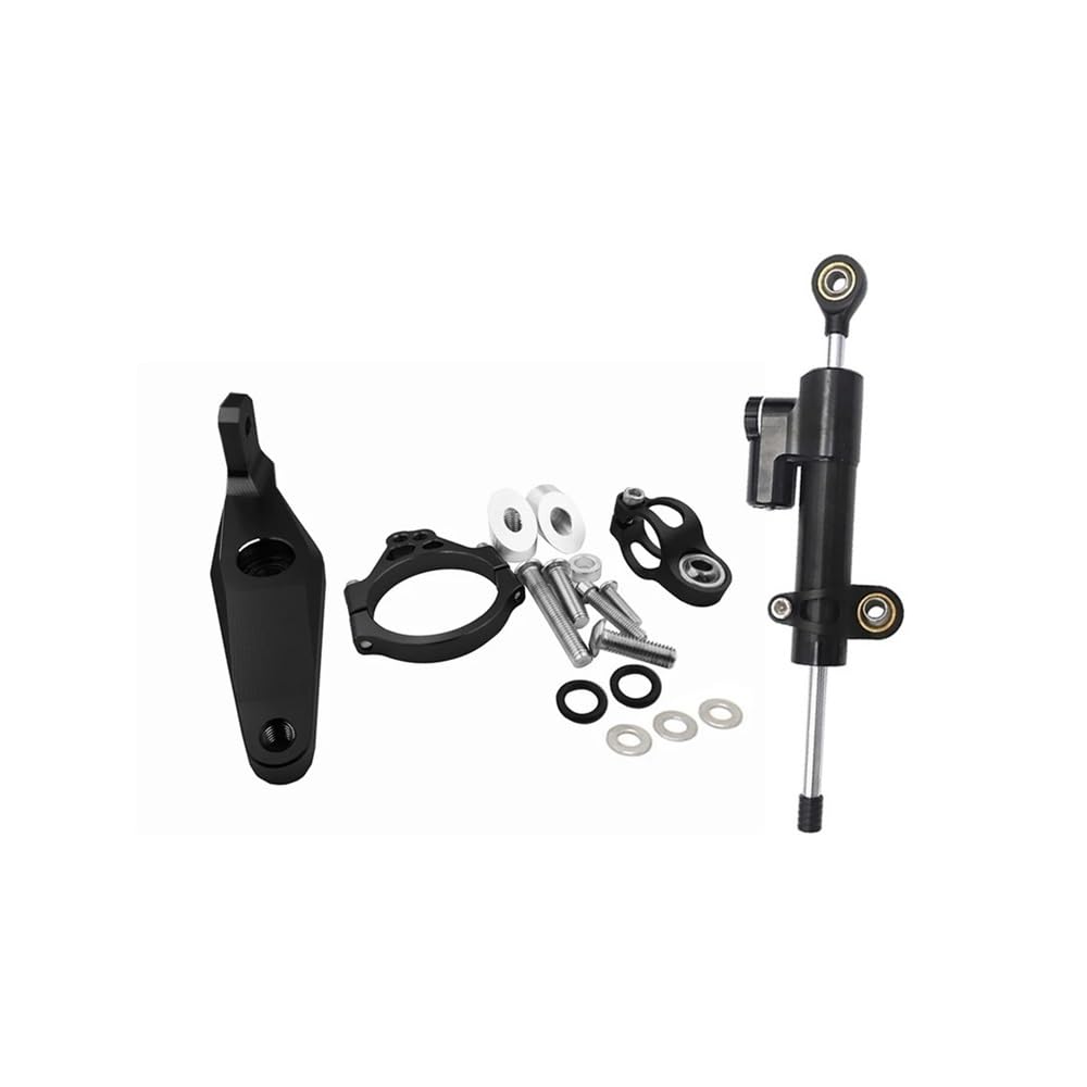 Motorrad Arbeitsleuchten Halterung FÜR MT-09 MT 09 Mt09 2021 2022 Einstellbare Motorräder Lenkung Stabilisieren Dämpfer Halterung Montage Kit von BGDCVS