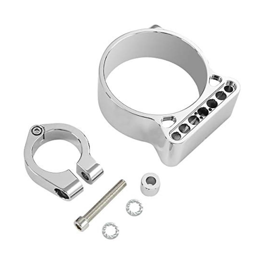 Motorrad Arbeitsleuchten Halterung Motorrad 39MM Gabel Tuber Seite Montieren Tacho Verlagerung Kilometerzähler Montage Halterung Fit Für Ha&rley Für Sportster XL 883 1200 von BGDCVS