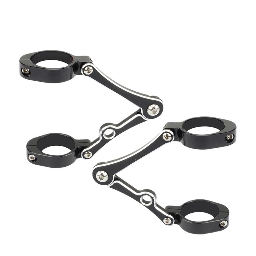 Motorrad Arbeitsleuchten Halterung Motorrad Scheinwerfer Halterung Clamp 37-41mm 49mm 54mm Gabel Rohr Halter Für Ha&rley Für Caferacer Für Chopper Für Bobber von BGDCVS