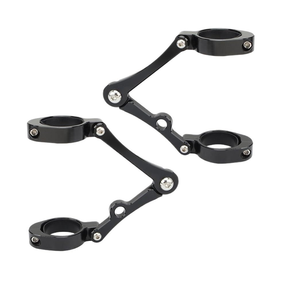 Motorrad Arbeitsleuchten Halterung Motorrad Scheinwerfer Halterung Clamp 37-41mm 49mm 54mm Gabel Rohr Halter Für Ha&rley Für Caferacer Für Chopper Für Bobber von BGDCVS