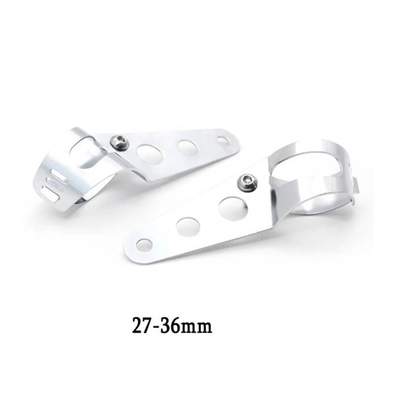 Motorrad Arbeitsleuchten Halterung Motorrad Scheinwerfer Halterung Gabel Ohr Chopper Scheinwerfer Halter Clamp Einstellbare Motor 27-36mm 38-48mm Universal von BGDCVS