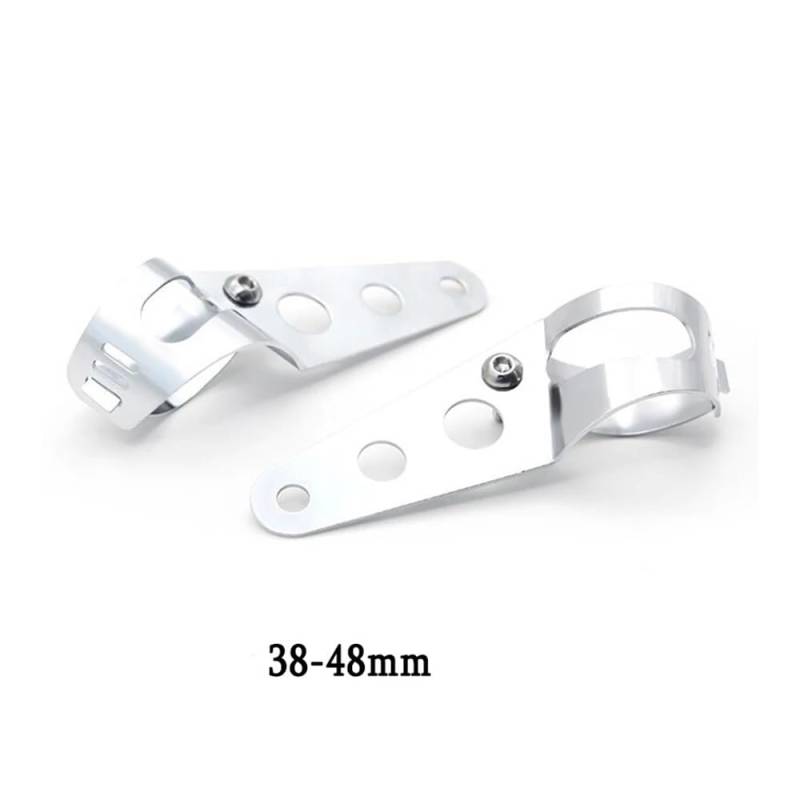 Motorrad Arbeitsleuchten Halterung Motorrad Scheinwerfer Halterung Gabel Ohr Chopper Scheinwerfer Halter Clamp Einstellbare Motor 27-36mm 38-48mm Universal von BGDCVS