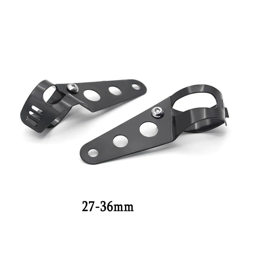 Motorrad Arbeitsleuchten Halterung Motorrad Scheinwerfer Halterung Gabel Ohr Chopper Scheinwerfer Halter Clamp Einstellbare Motor 27-36mm 38-48mm Universal von BGDCVS