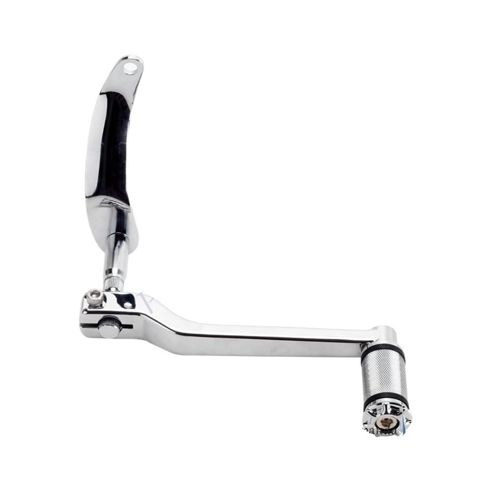 Motorrad Schalthebel aus Motorcycle Chrome/Black Foot Shift Lever Front Heel Shifter Peg Pedal for Ha&rley Softail Breakout Slim Deluxe Fat Boy 2018-2022 von BGDCVS