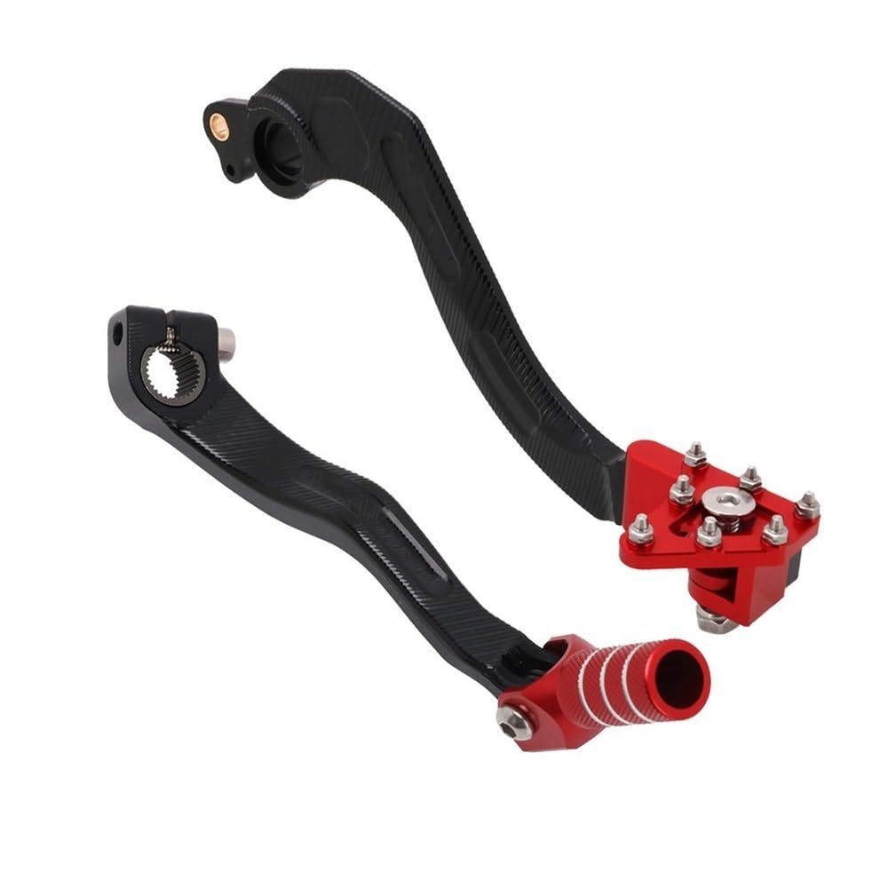 Motorrad Schalthebel aus Motorrad CNC Schalthebel Shifter Pedal Bremspedal Für CRF 250R 250X 250RX 450R 450X 450RX 450L CRF250R CRF450R von BGDCVS