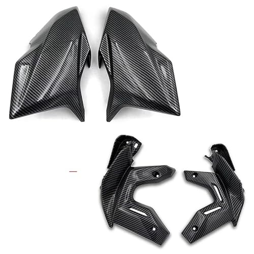 Motorrad Verkleidung Z650 Motorrad Front Tank Panel Trim Verkleidung Fit Für Ka&wasaki Z 650 2020 2021 2022 2023 Z-650 Teile Kühler Seite Shell Abdeckung von BGDCVS