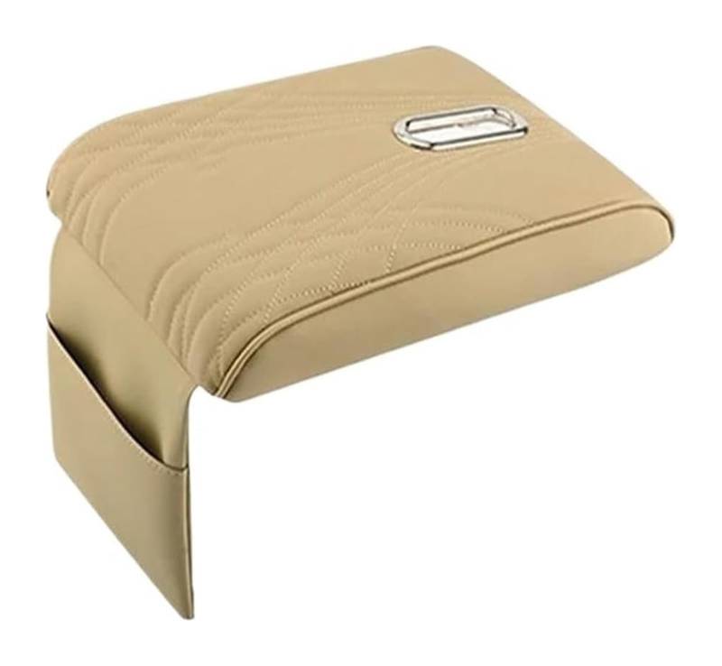 Auto Armlehnenbox Für A1 A3 A4 A5 A6 A7 A8 Q2 Q3 Q5 Q7 Q8 S7 S8 S3 RS7 Auto Mittelkonsole Armlehne Kissen Papierhandtuch Aufbewahrungsbox(Beige-1pc) von BGHGCVAOK