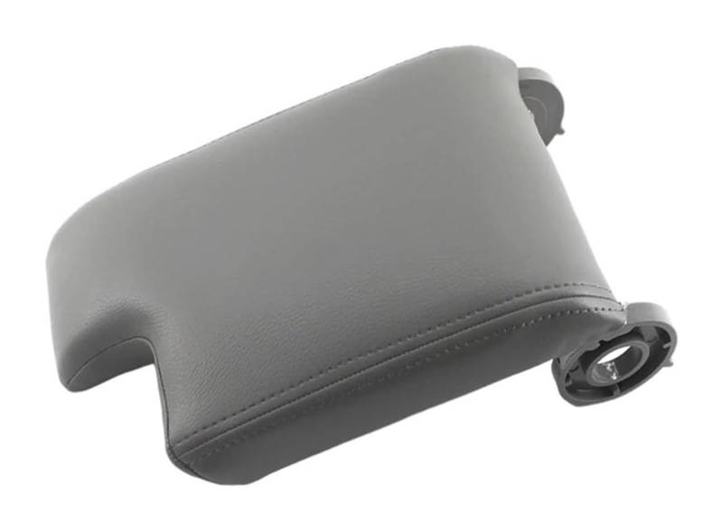 Auto Armlehnenbox Für B&MW M3 320i E46 99-04 323C Armlehne Aufbewahrungsabdeckung Leder Auto Innenraum Mittelkonsole Handlaufbox(Gray) von BGHGCVAOK