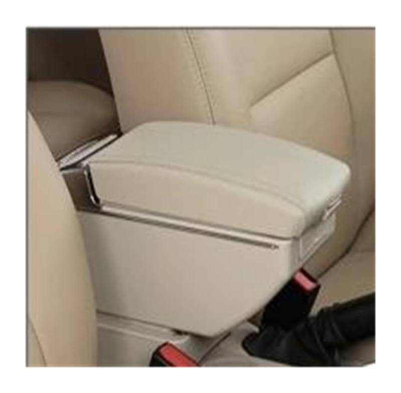 Auto Armlehnenbox Für L&and Für R&over Für FreeL&ander 2 Center Console Stauraum Auto Ellenbogenstütze Mit USB Armlehne Box Teile(B-beige) von BGHGCVAOK