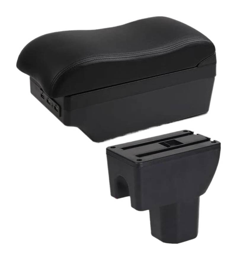 Auto Armlehnenbox Für Suz&uki Für IGNIS Center Console Storage Box Auto Armlehne Box Center Retrofit Teile Lagerung Box USB Innen(C2 Black Line 7usb) von BGHGCVAOK