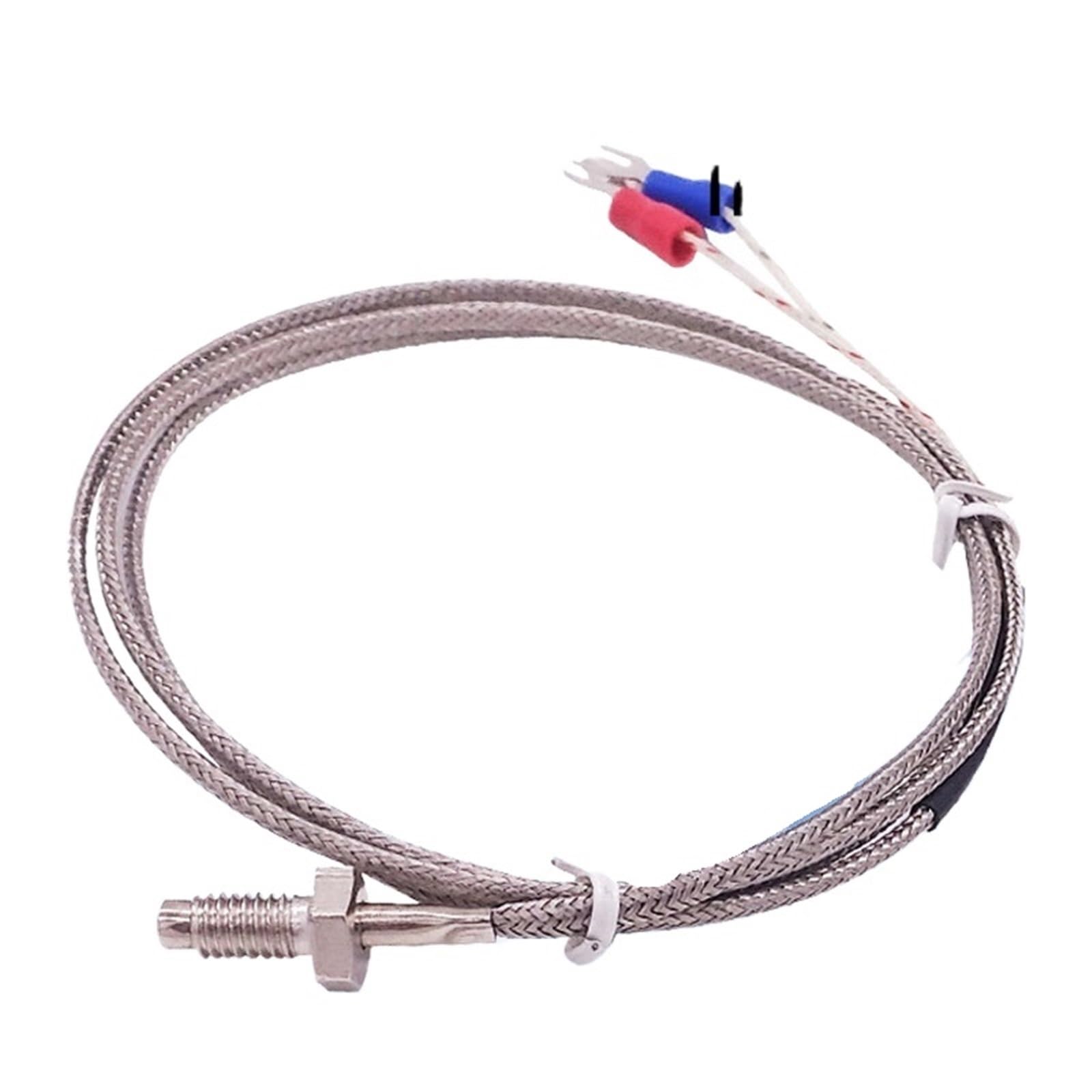 BGMCSFerG 400 800 Grad M6 Schraube K J PT100 1M 2M 3M Kabel RTD Thermoelement Ofen Temperatursensor Industrielle Temperaturregelung von BGMCSFerG