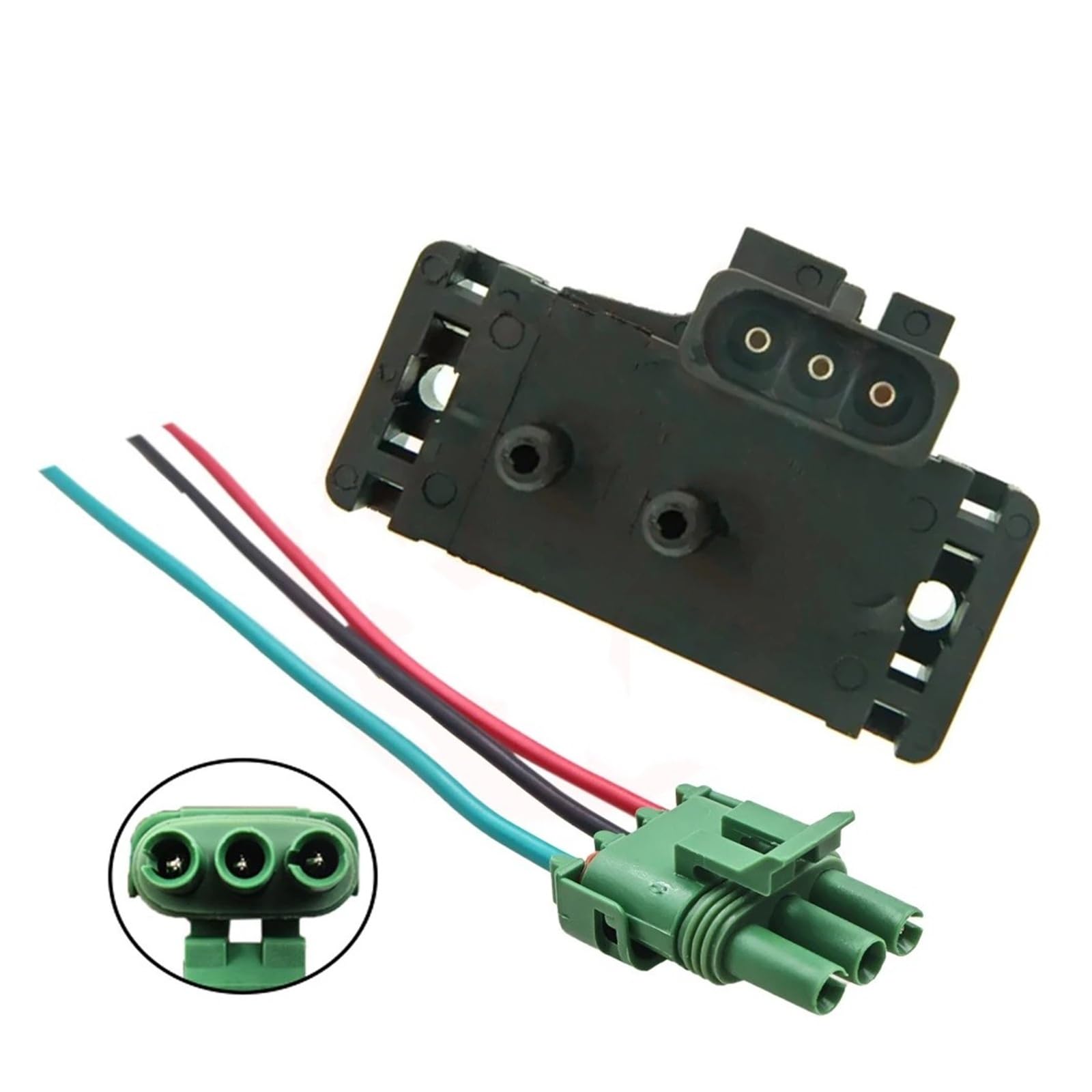 Abgasdrucksensor 12223861 16040749 Turbo-Ansaugluft-Ladedruck-Kartensensor Mit Stecker Für Cadillac Für Cimarron Für Deville Für Elaorado(1 Satz) von BGRVCKS