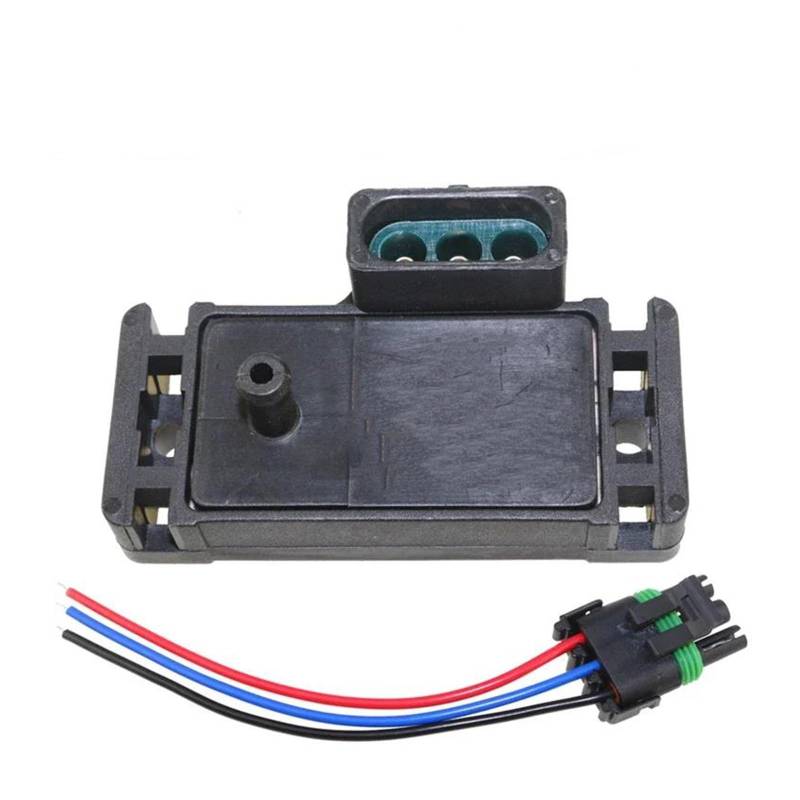 Abgasdrucksensor 12223861 Turbo-Ansaugluft-Ladedruck-Kartensensor Mit Stecker Für GMC Für Yukon Für Caballero Für Sonoma von BGRVCKS