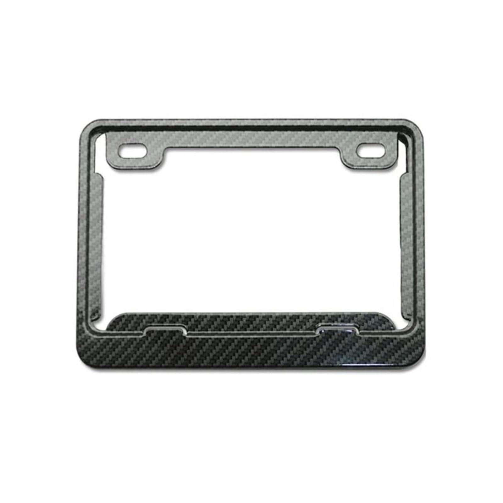 Motorrad-Kotflügel-Eliminator License Plate Holders Frame Motorcycle License Plate Frames Universal Aluminum License Plate Holder Motorrad-Nummernschildhalter(Carbon-Textur,A) von BGRVCKS