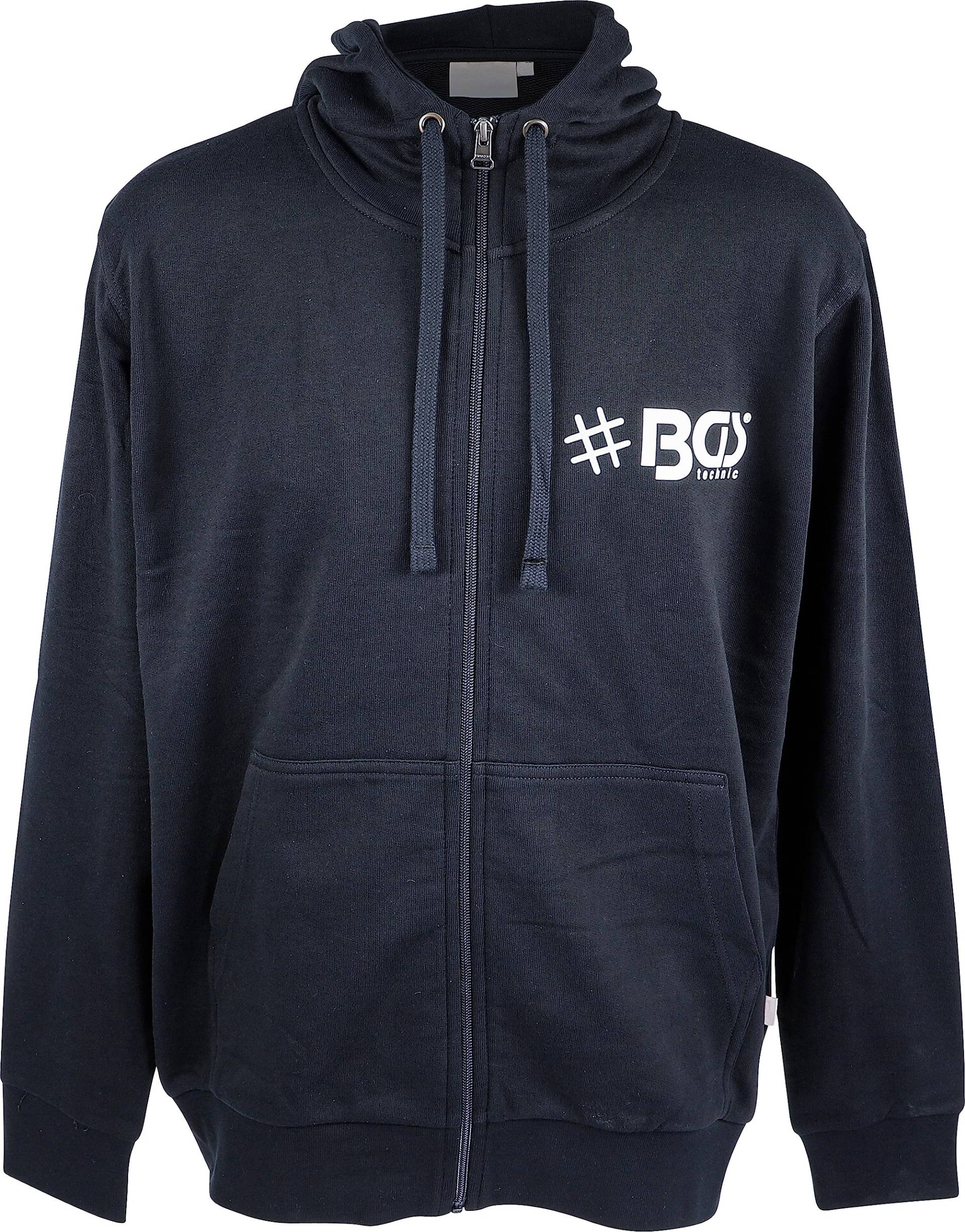 BGS 91001 | BGS Kapuzen-Sweatjacke | Größe S | Zip Hoodie | Sweatshirt von BGS