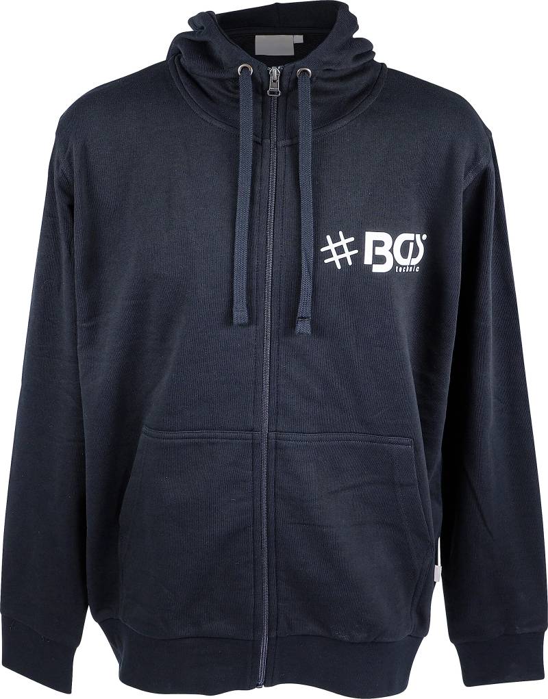 BGS 91002 | BGS Kapuzen-Sweatjacke | Größe M | Zip Hoodie | Sweatshirt von BGS