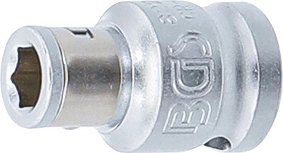 Bgs Bit-Adapter mit Haltekugel - 3/8 - Innensechskant 1/4 [Hersteller-Nr. 8225] von BGS